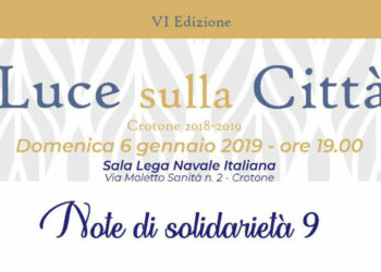Crotone, “Luce sulla città” VI^ edizione: domenica 6, Just trio Acoustic set Concerto in favore del Progetto Jonathan